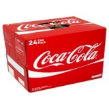 SODA,COKE, CANS, 24/PK